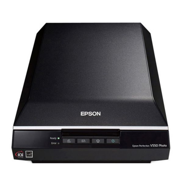 爱普生epson 影像扫描仪 V550 Photo 光学分辨率：64009600dpi 黑色 7356